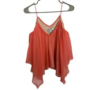 Elizabeth and James Veronique Pink Silk Top NYE